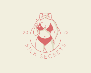 Undergarments - Sexy Woman Body logo design