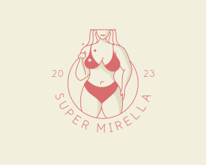 Swimsuit - Sexy Woman Body logo design
