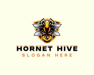 Bee Sting Hornet logo design