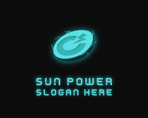 Power Switch Lightning logo design