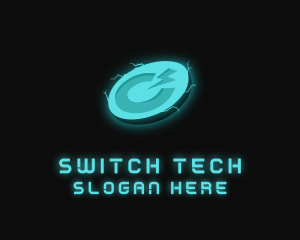 Switch - Power Switch Lightning logo design
