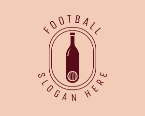 Cocktail - Sushi Wine Bottle logo design