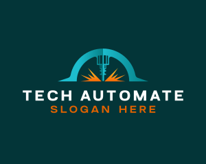 Automation - Laser Mechanical Technology logo design