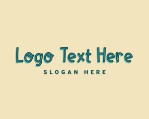 Playful Kid Wordmark Logo