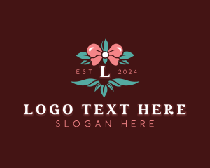 Fashion - Ribbon Flower Boutique logo design