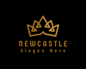 Gold Royalty Crown Logo