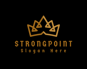 Gold Royalty Crown Logo