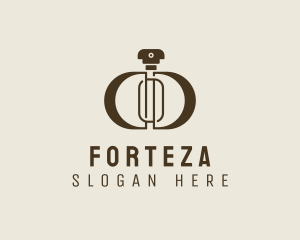 Scented Perfume Bottle logo design