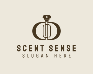 Scented Perfume Bottle logo design