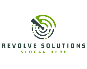 Revolve - Radar Signal Technology logo design
