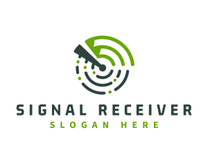 Radar Signal Technology logo design