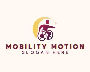 Wheelchair - Wheelchair Support Community logo design