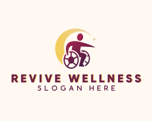 Rehabilitation - Wheelchair Support Community logo design