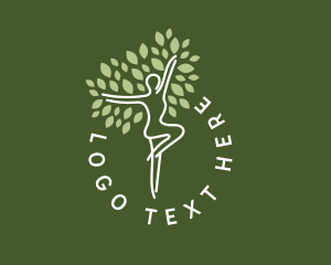 Natural - Woman Tree Wellness logo design