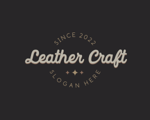 Premium Tailor Leather logo design