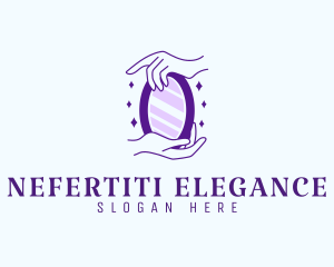 Elegant Hand Mirror logo design