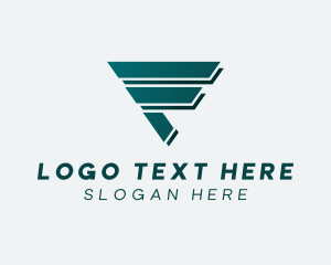 Logistics - Startup Business Consulting Letter F logo design