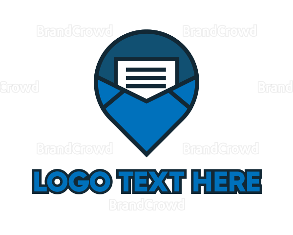 Blue Mail Navigation Logo