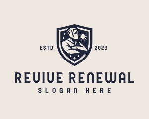 Restoration - Restoration Welding Shield logo design