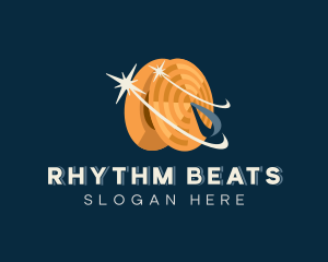 Percussion - Cymbals Musical Instrument logo design