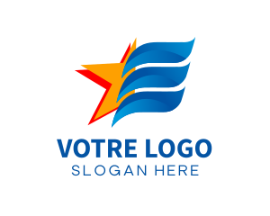 Star Airline Aviation Logo