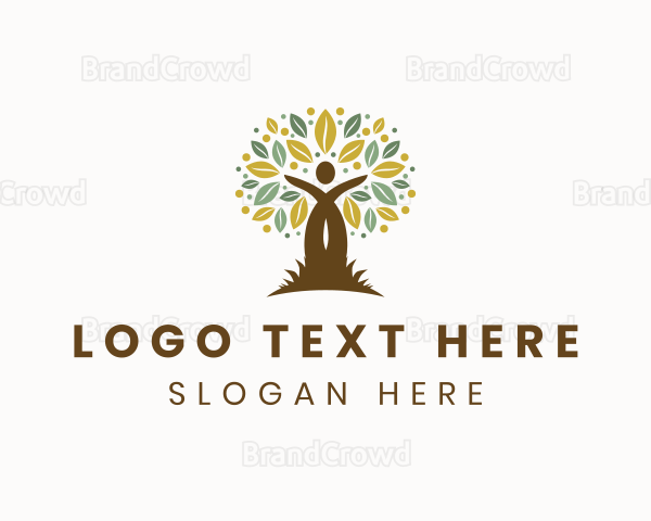 Human Social Tree Logo