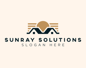 Housing Roof Construction  logo design