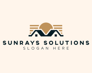 Housing Roof Construction  logo design