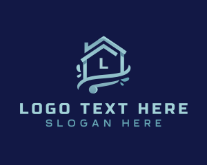 Remodeling - Home Sanitation Cleaning logo design