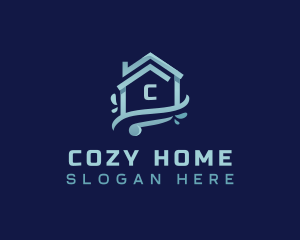 Home Sanitation Cleaning logo design