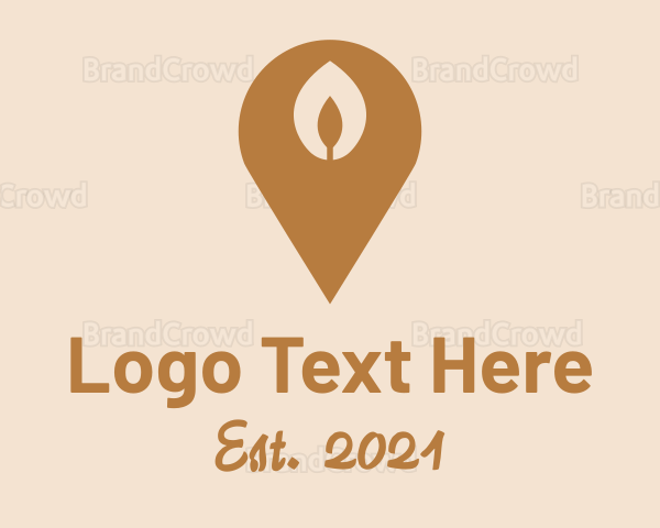 Handmade Candle Location Logo