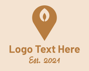 Route - Handmade Candle Location logo design