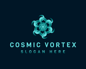 Digital Tech Vortex logo design