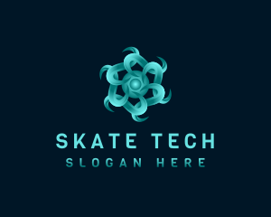 Digital Tech Vortex logo design