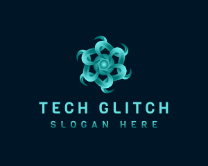 Digital Tech Vortex logo design