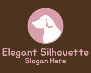 Silhouette - Labrador Vet Silhouette logo design