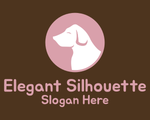 Labrador Vet Silhouette logo design