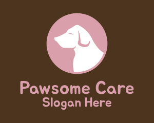 Labrador Vet Silhouette logo design