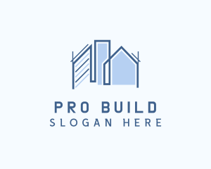 House Building Architect logo design