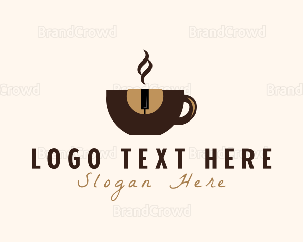 Piano Coffee Mug Logo
