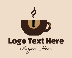 Coffee Shop - Piano Coffee Shop logo design