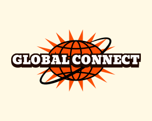 Global - Global Retro Business logo design