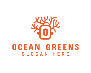 Seaweed - Tree Branch Woodworking logo design