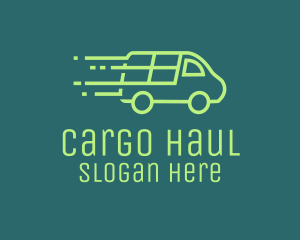 Load - Green Cargo Van logo design
