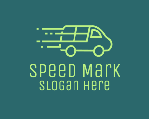 Green Cargo Van logo design