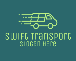 Green Cargo Van logo design