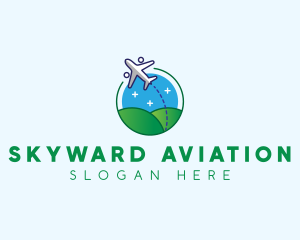 Aviation Airline Travel logo design