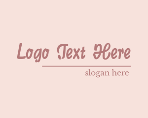 Store - Chic Script Stylish logo design