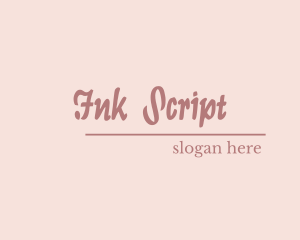 Script - Chic Script Stylish logo design