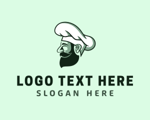 Green Restaurant Chef Logo